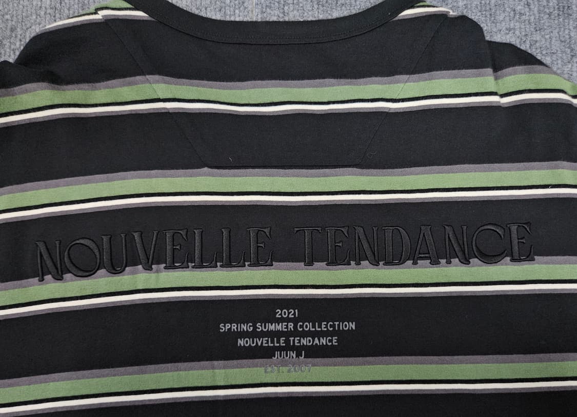 준지 21SS 스트라이프 롱슬리브 티셔츠(급처) 상품이미지4