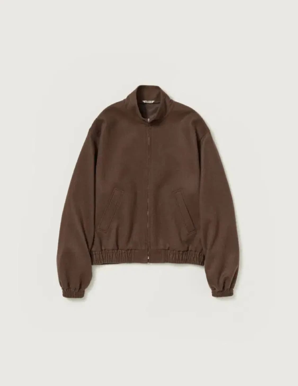 오라리 23fw 베이비 카멜 블루종 4사이즈 상품이미지1