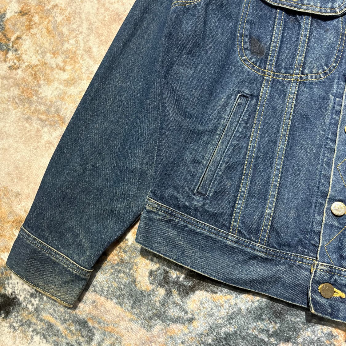 Lee 리 빈티지 데님 청 트러커자켓 상품이미지5