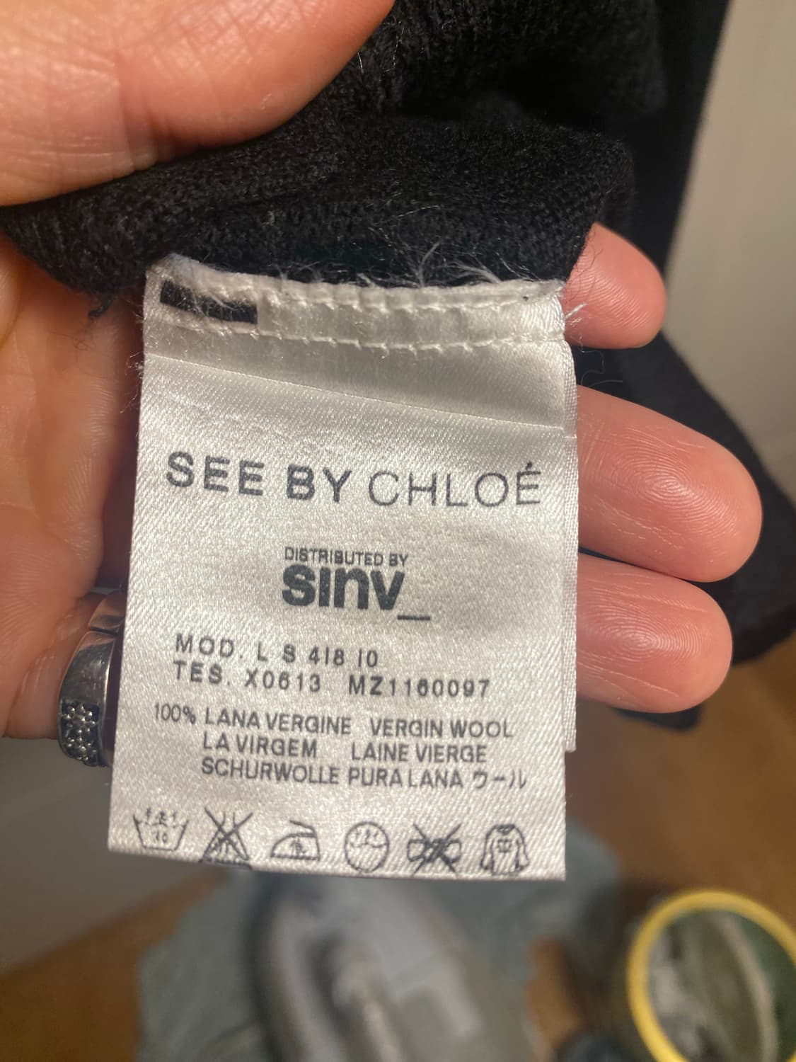 See by Chloe 블랙 가디건 상품이미지7