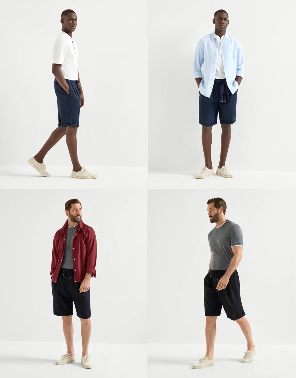 브루넬로 쿠치넬리 / 드로우스트링 버뮤다 반바지 / 50 (새상품) 상품이미지6