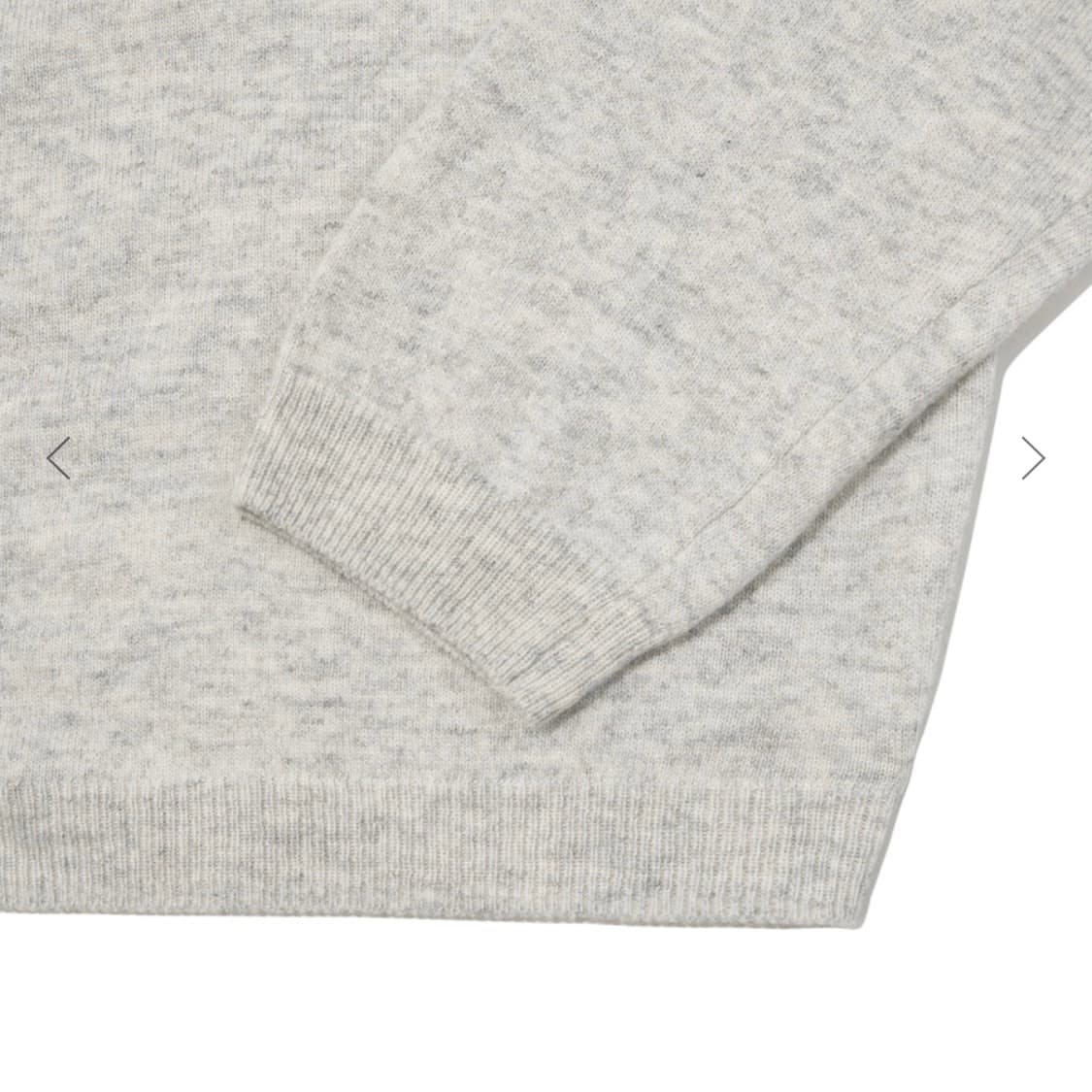 glowny g classic loose fit cardigan gray 상품이미지2