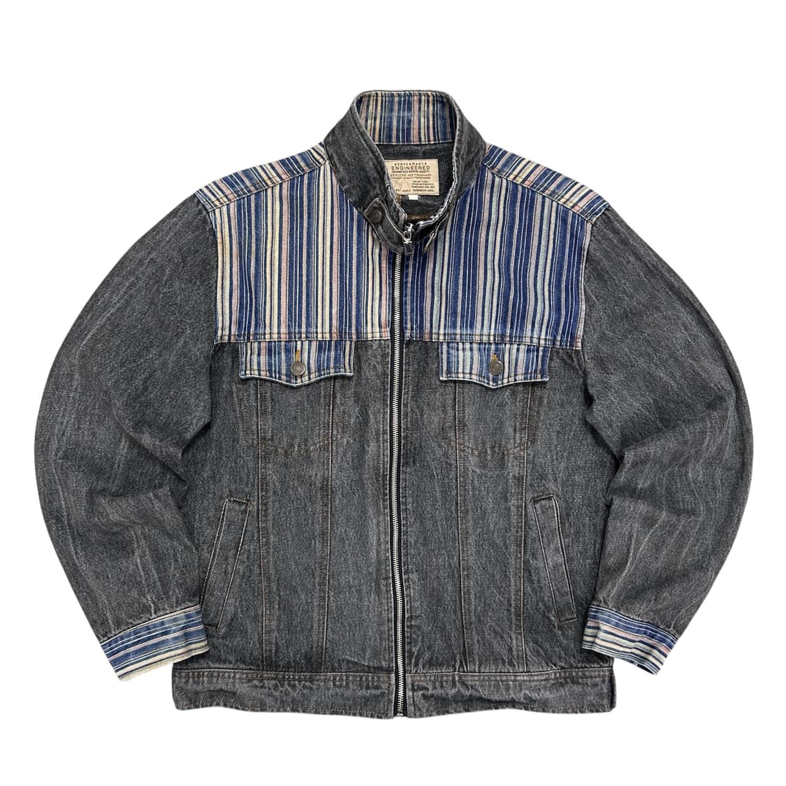 엔지니어드 타입-1 데님 바이커자켓 상품이미지1