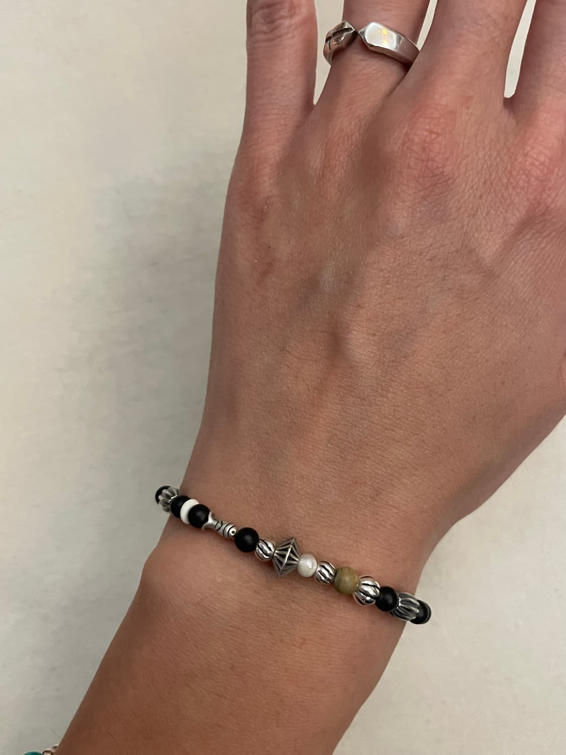 Peace Black Onyx Mix Bracelet 상품이미지1