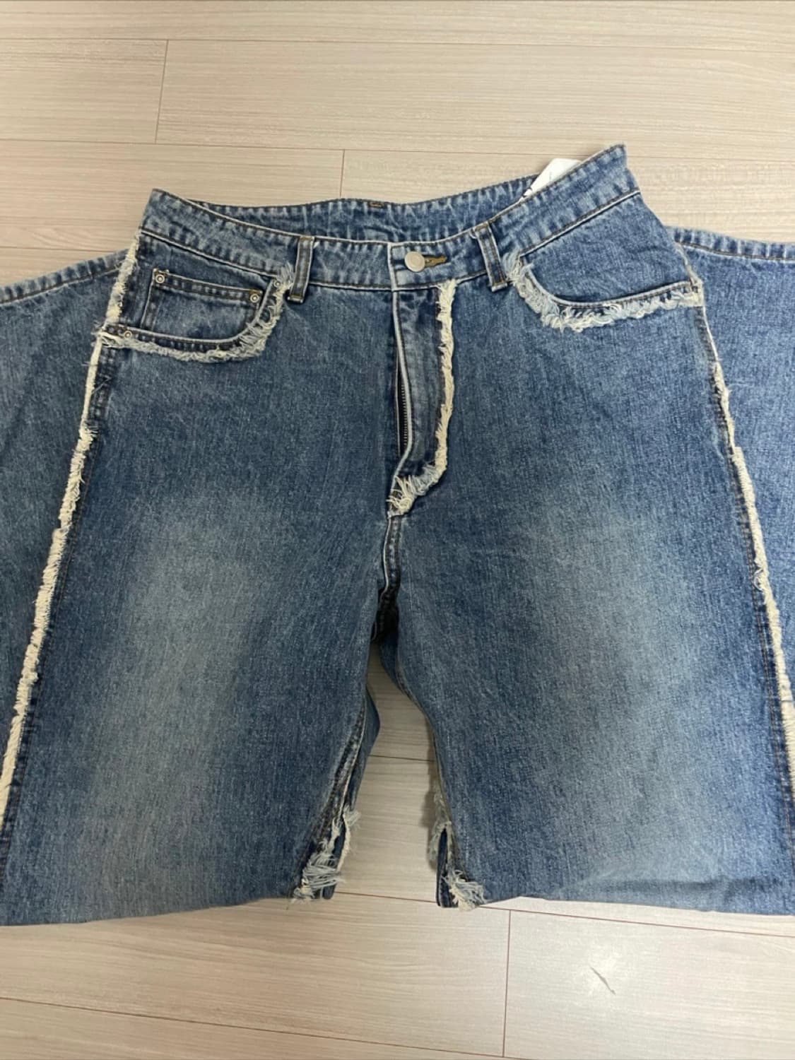 쿠어 coor 컷오프 스플릿 데님 s 상품이미지1