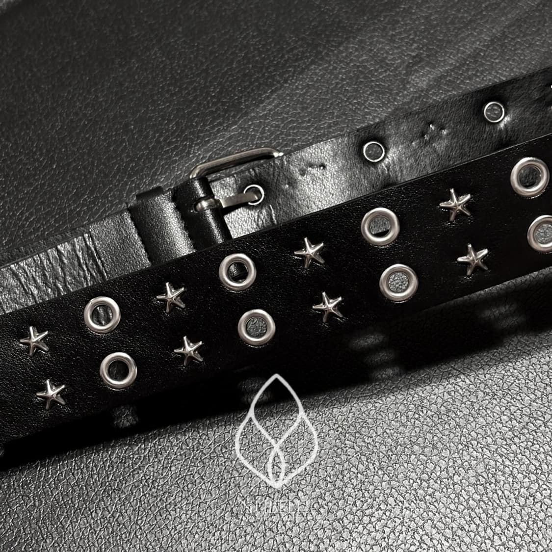 🌗 Star eyelet belt / 별 스터드 아일렛 웨스턴 벨트 상품이미지8
