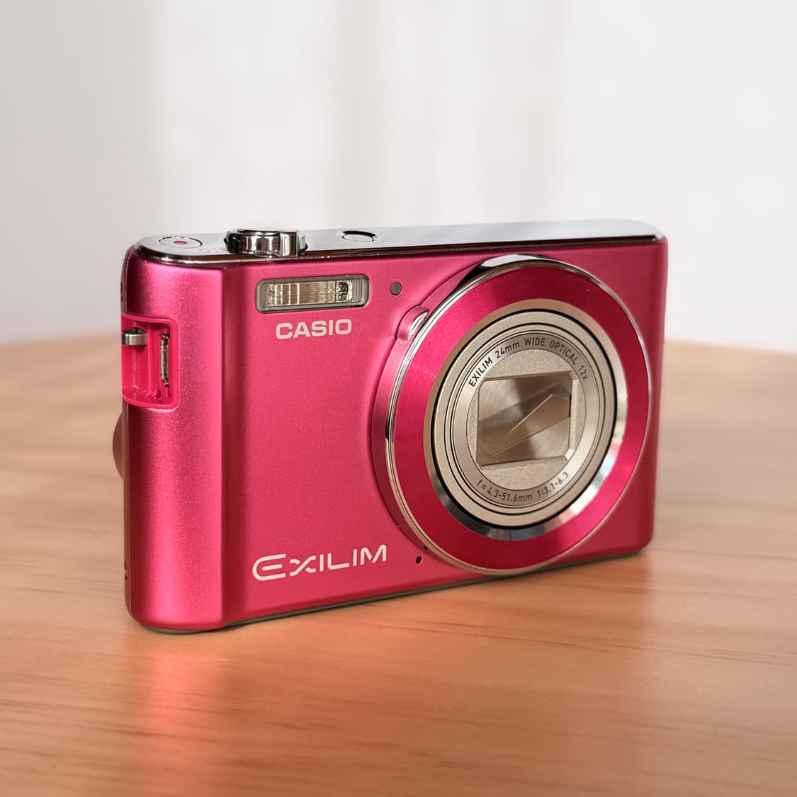 최상급)　카시오 EXILIM EX-ZS210 레트로 쨍한 핑크 빈티지디카 상품이미지2