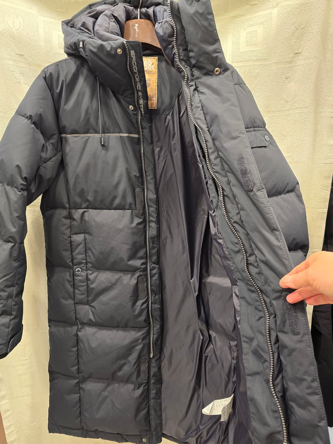 거의새거) 아마다블람 익스페디션 롱패딩 100 차콜 상품이미지8