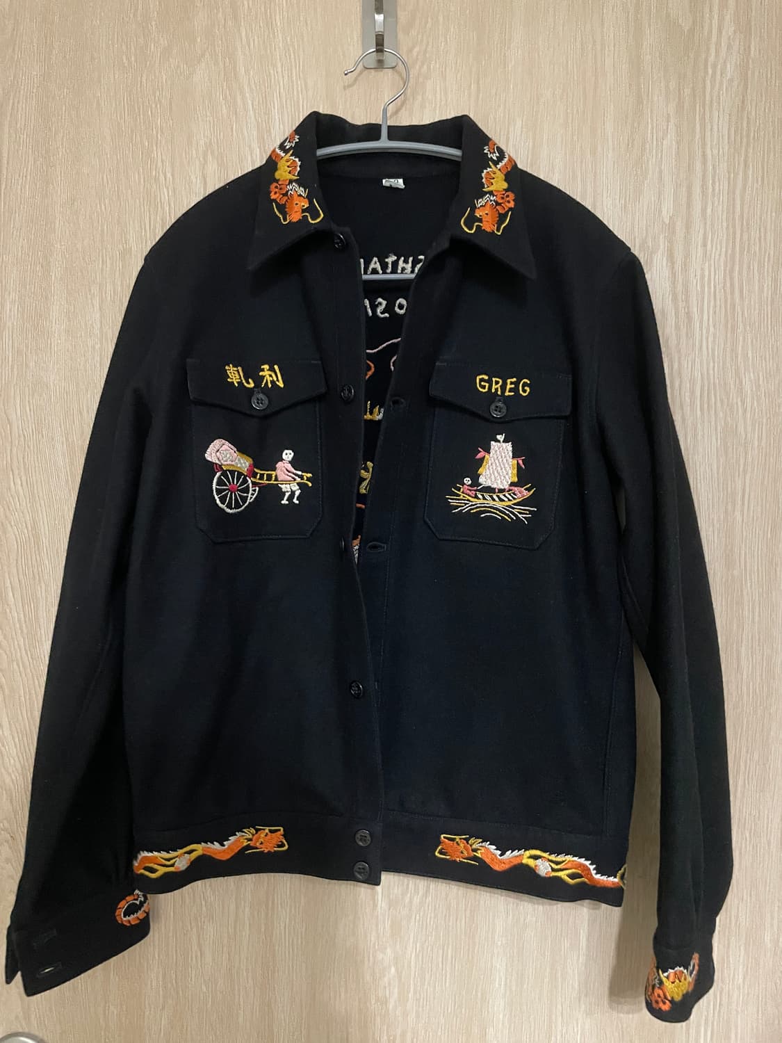 리얼맥코이 수베니어 울 자켓 38 사이즈 상품이미지1