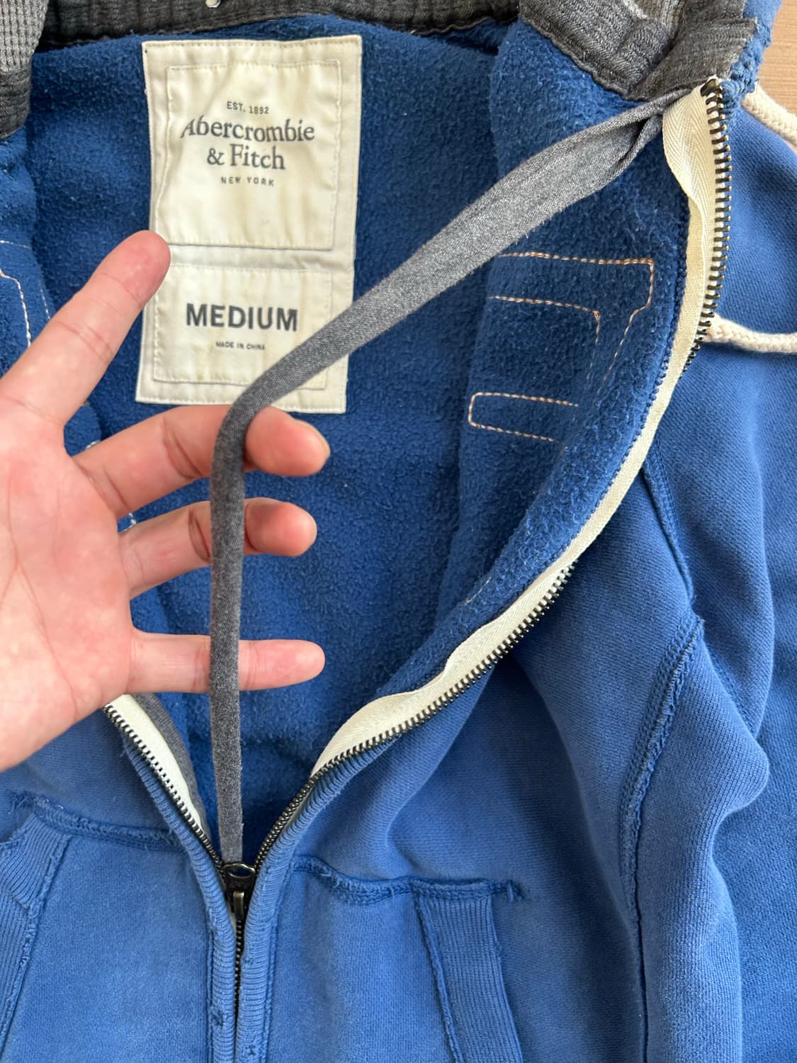 아베크롬비 머슬핏 후드집업 상품이미지6