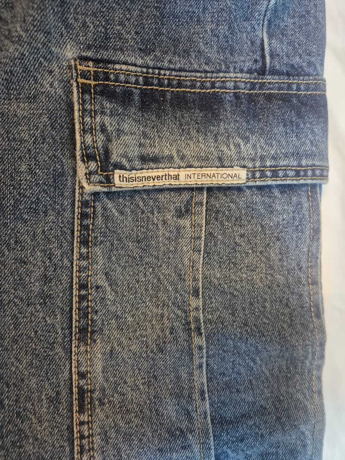 디스이즈네버댓 데님 카고 팬츠 L 상품이미지2