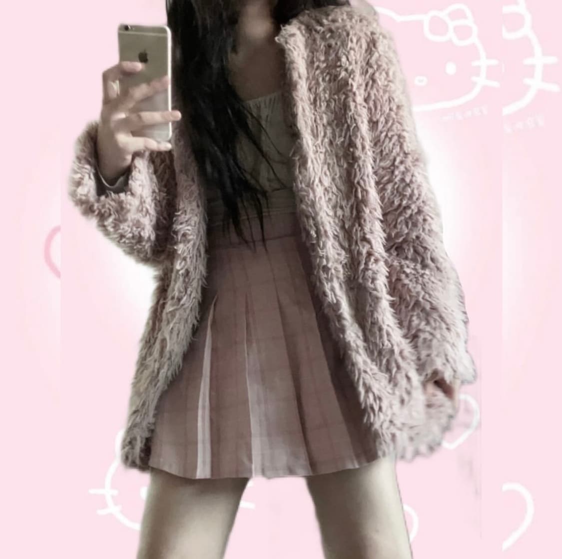 빈티지 페이크 퍼 상품이미지1