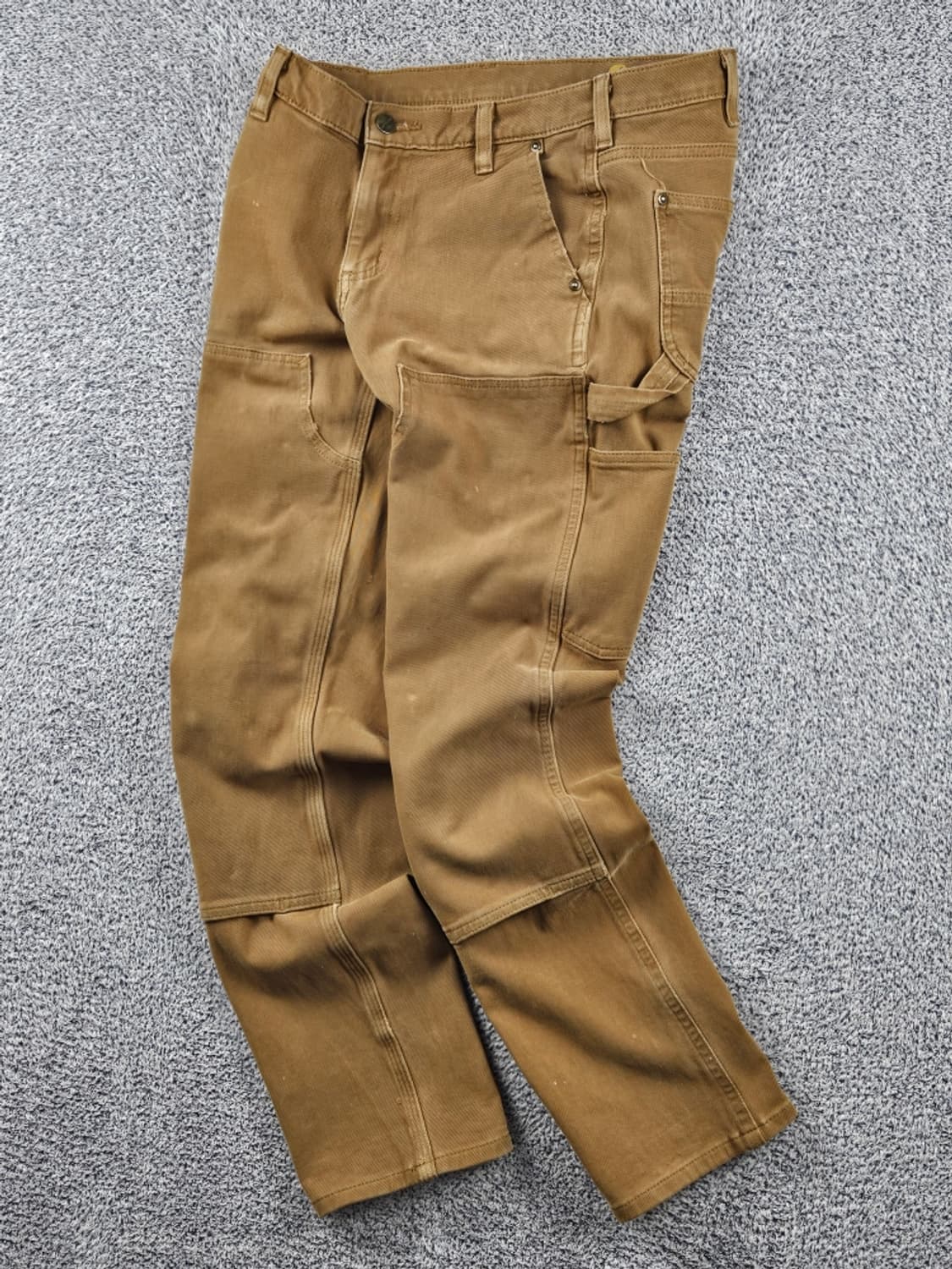 칼하트 코튼 캔버스 더블니 카펜터 워크 팬츠 (28X30추정)/10775 상품이미지2