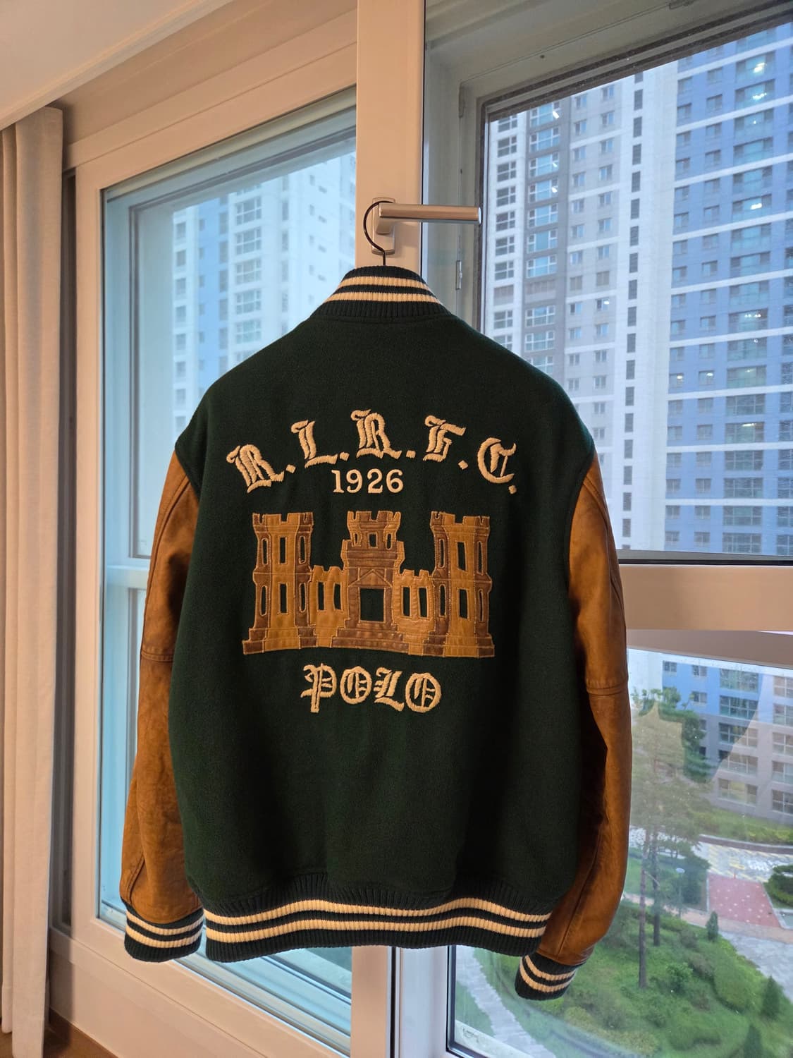 (XL)폴로 랄프로렌 / 바시티 / 폴로 가죽 / polo 상품이미지2
