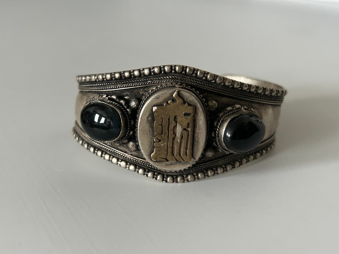 인도 빈티지 오닉스 뱅글 상품이미지1