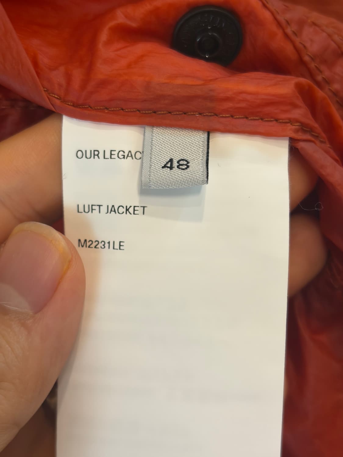아워레가시 루프트 오렌지 48사이즈 상품이미지7