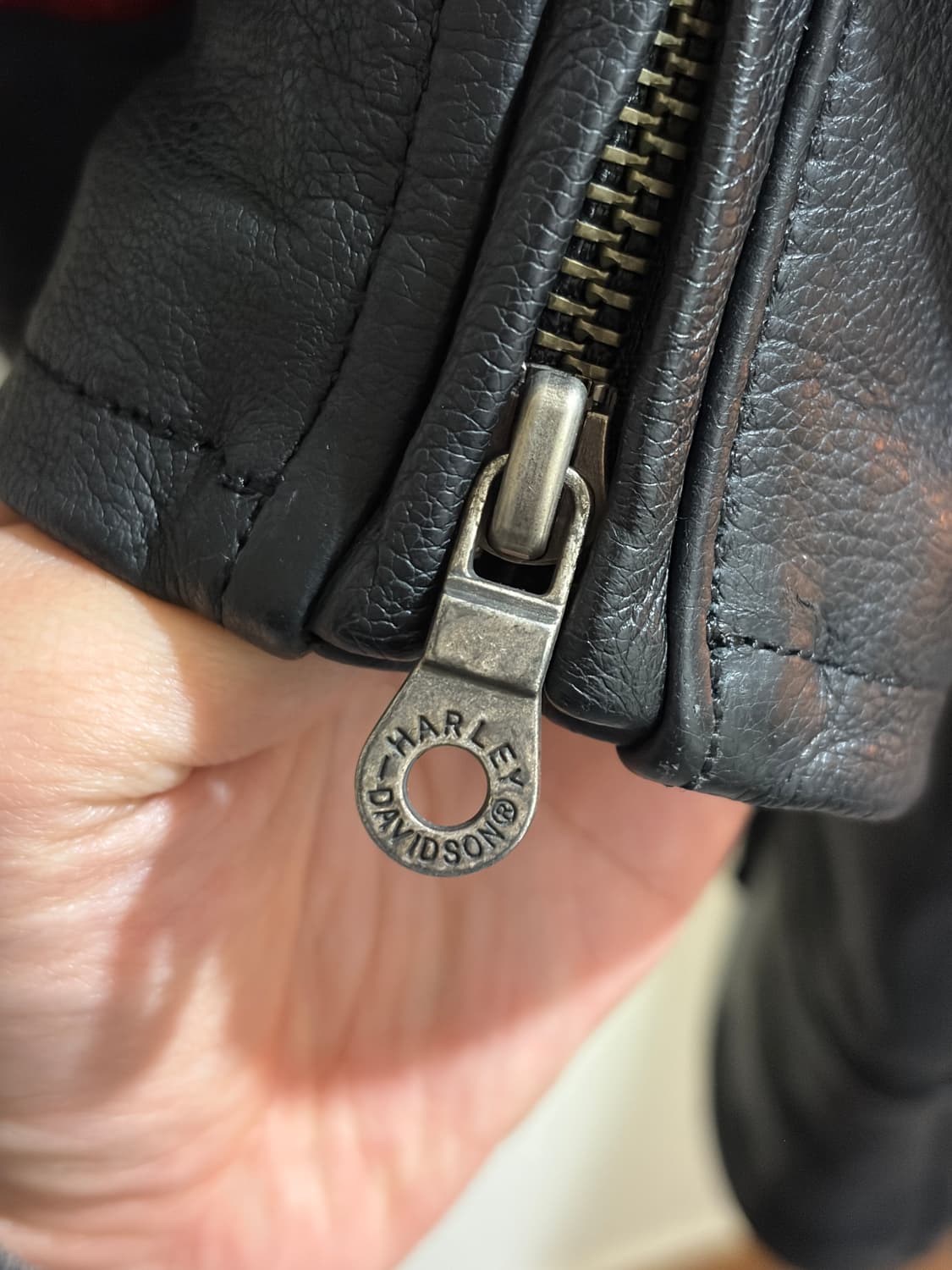 할리데이비슨 플레임 레더 자켓 XL 상품이미지8