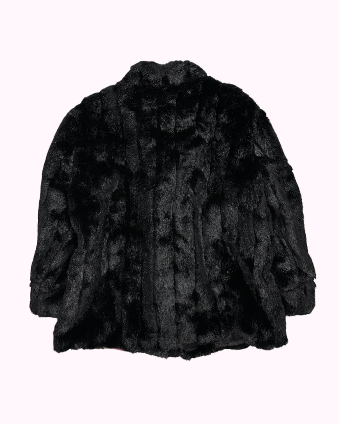 black stripe fur jacket 상품이미지4
