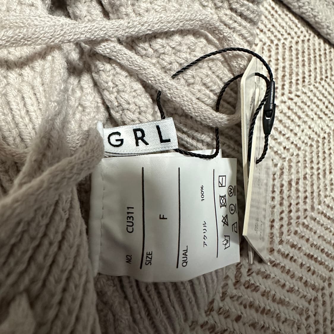 GRL japan woman sweater cardigan 상품이미지3