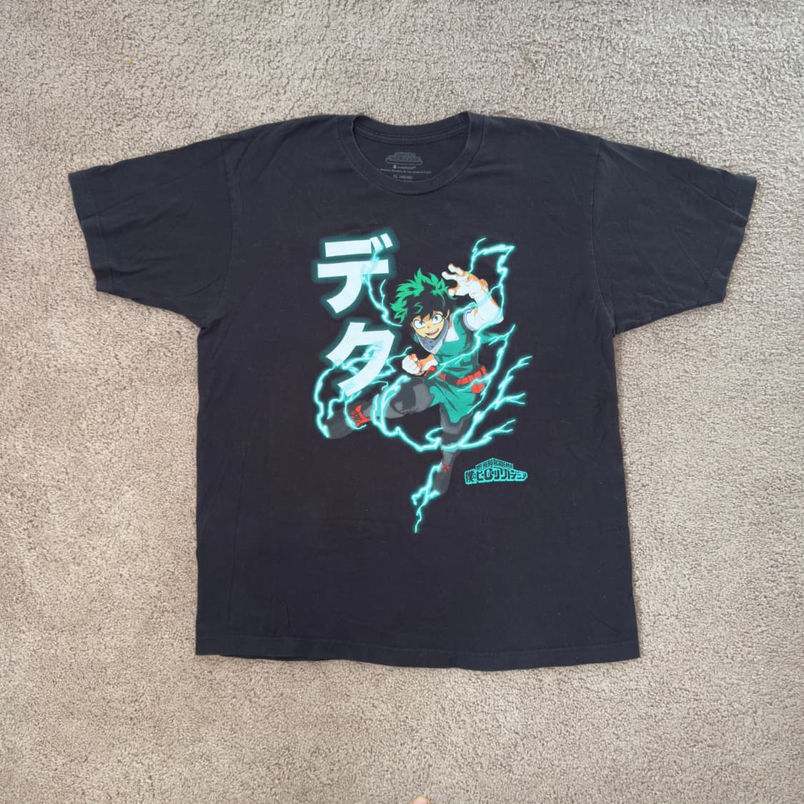 나의히어로아카데미아 데쿠 미도리야 공식 티셔츠 상품이미지1