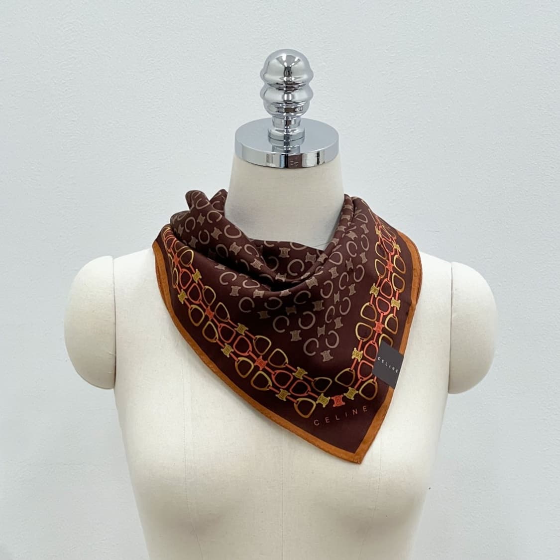 (새상품) celine / 셀린느 쁘띠스카프 손수건 상품이미지8