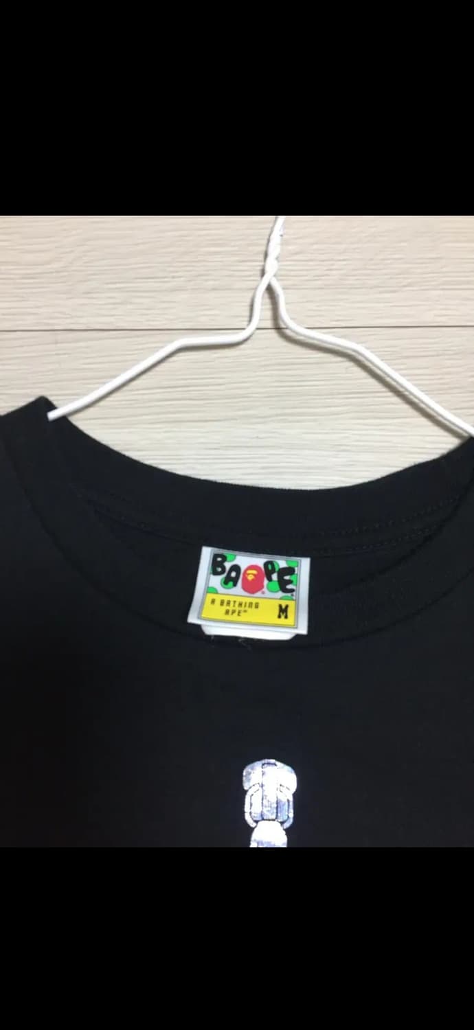베이프 샤크 티셔츠 블랙 베이프 반팔티 M사이즈 상품이미지2