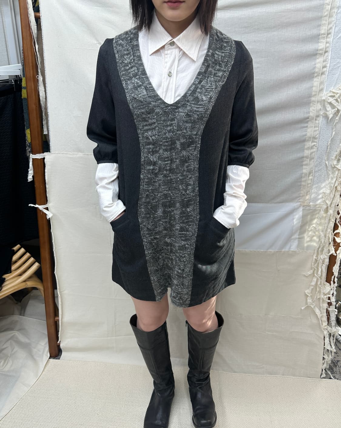 and a knit point ops 상품이미지1