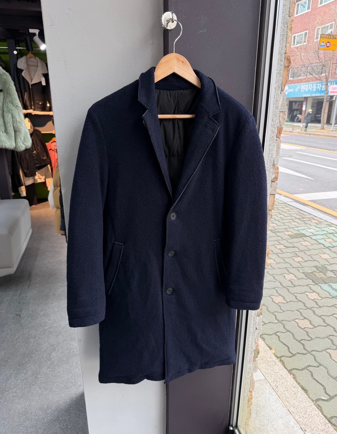 95~100/ 알레그리 구스다운 패딩 코트자켓 상품이미지3