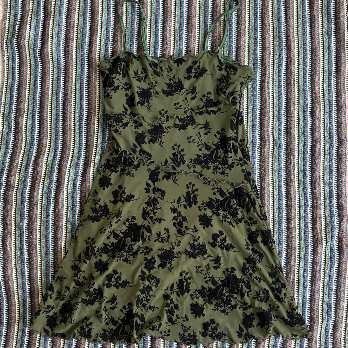 플로럴 미니 원피스 상품이미지1