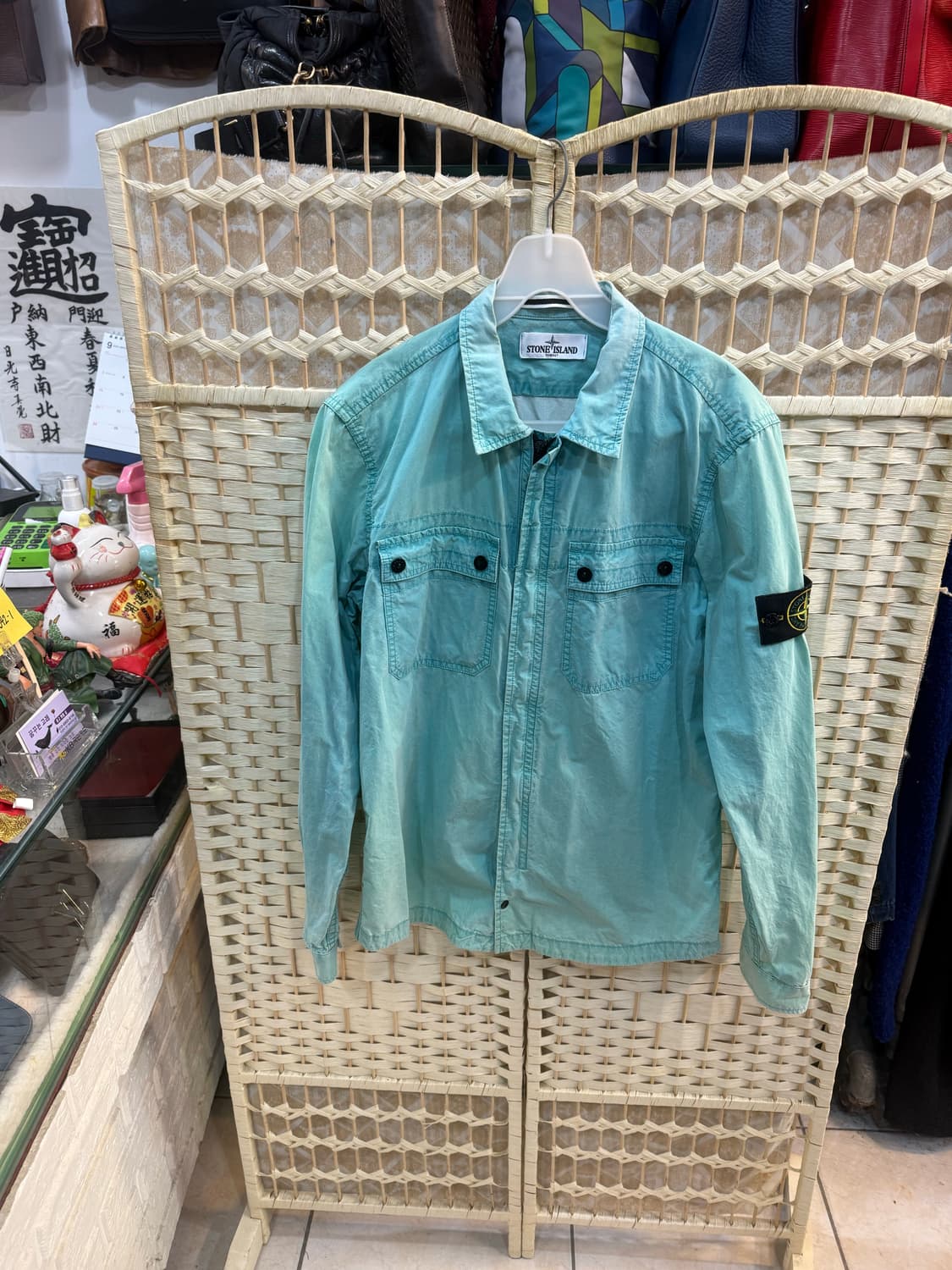 95 정품 스톤아일랜드 투포켓 오버셔츠 자켓 팝니다 상품이미지1