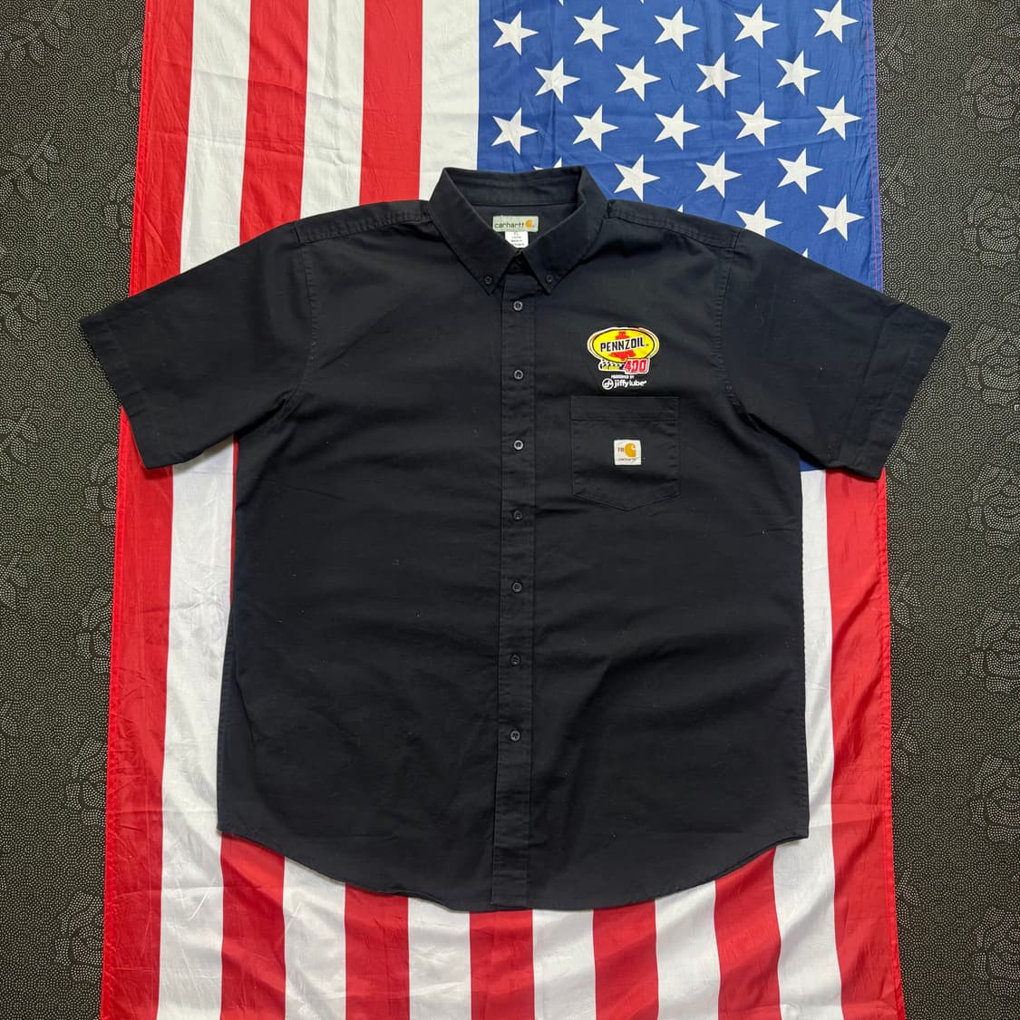 [XL] Carhartt 칼하트 리메이크 셔츠 반팔 남방 상품이미지1