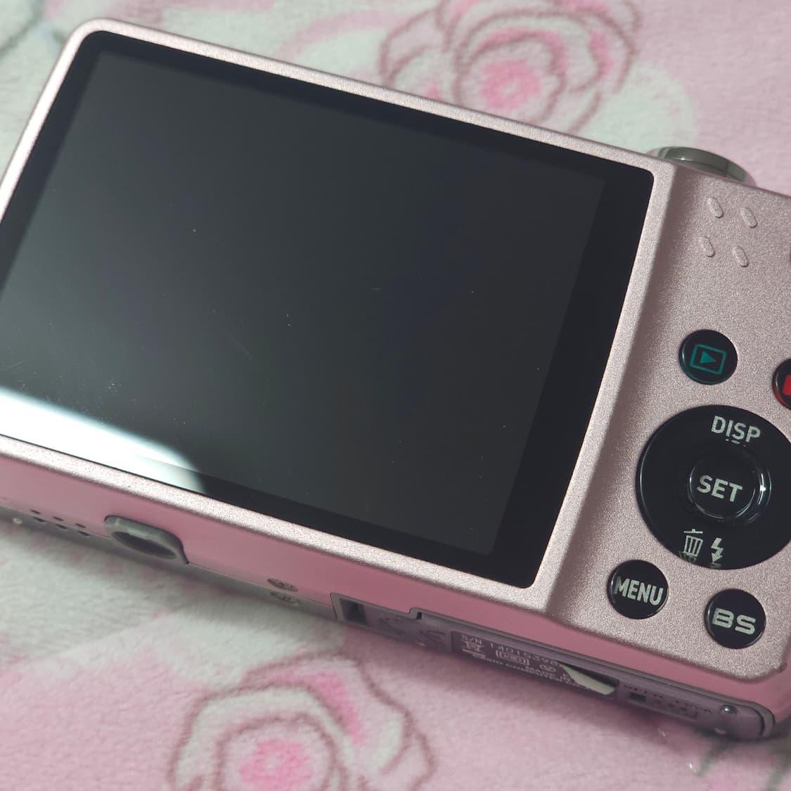 작례O)카시오 엑슬림 EX-Z550 핑크 풀박스 차정원 디카 상품이미지3