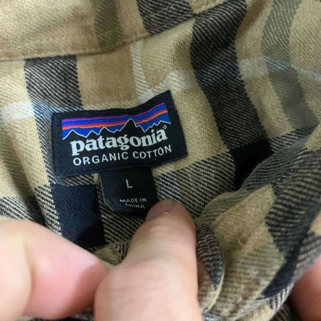 L)Patagonia 파타고니아 체크 셔츠 상품이미지3