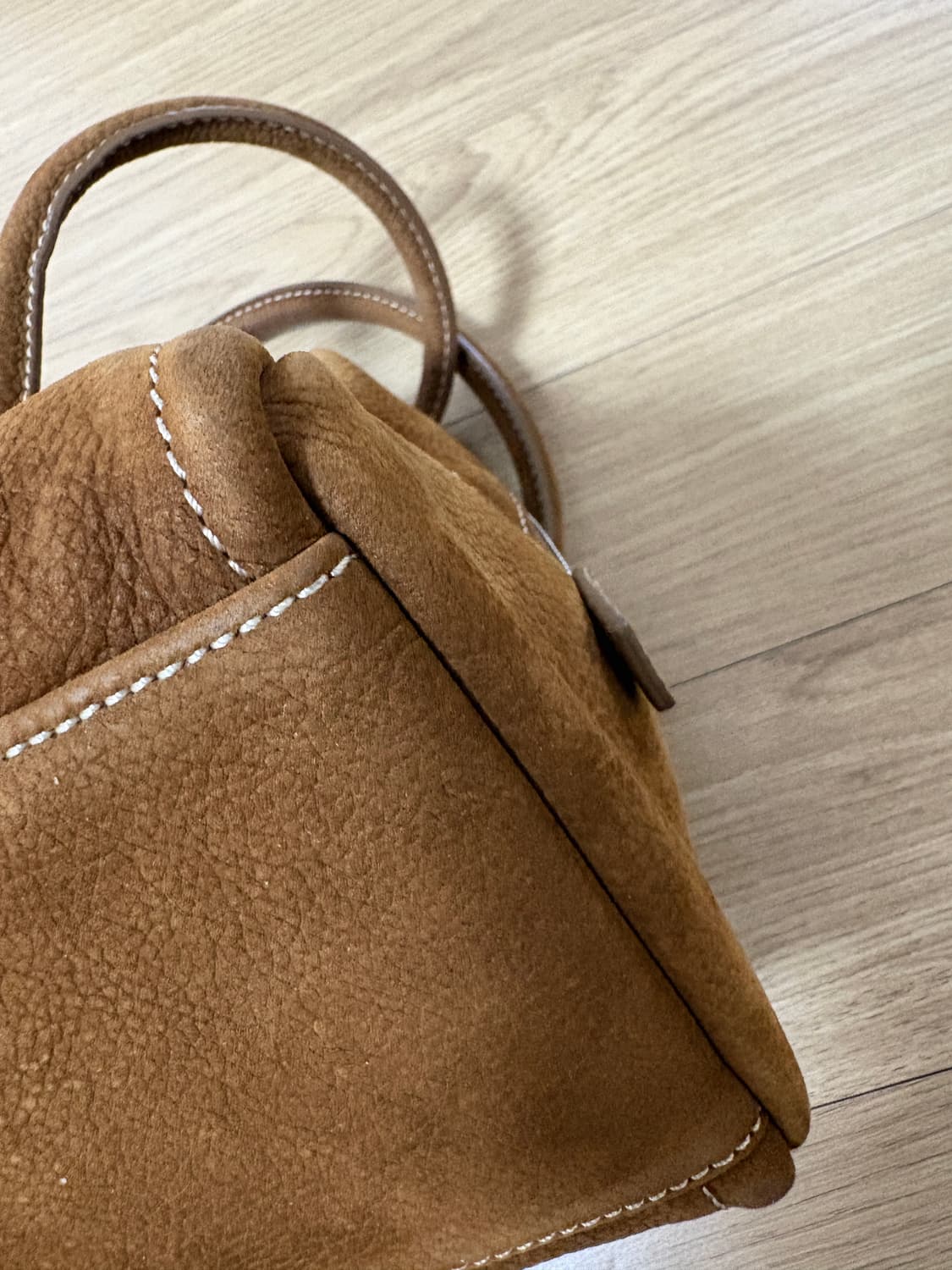 마지셔우드 소프트 토트백 체스트넛누벅 상품이미지5