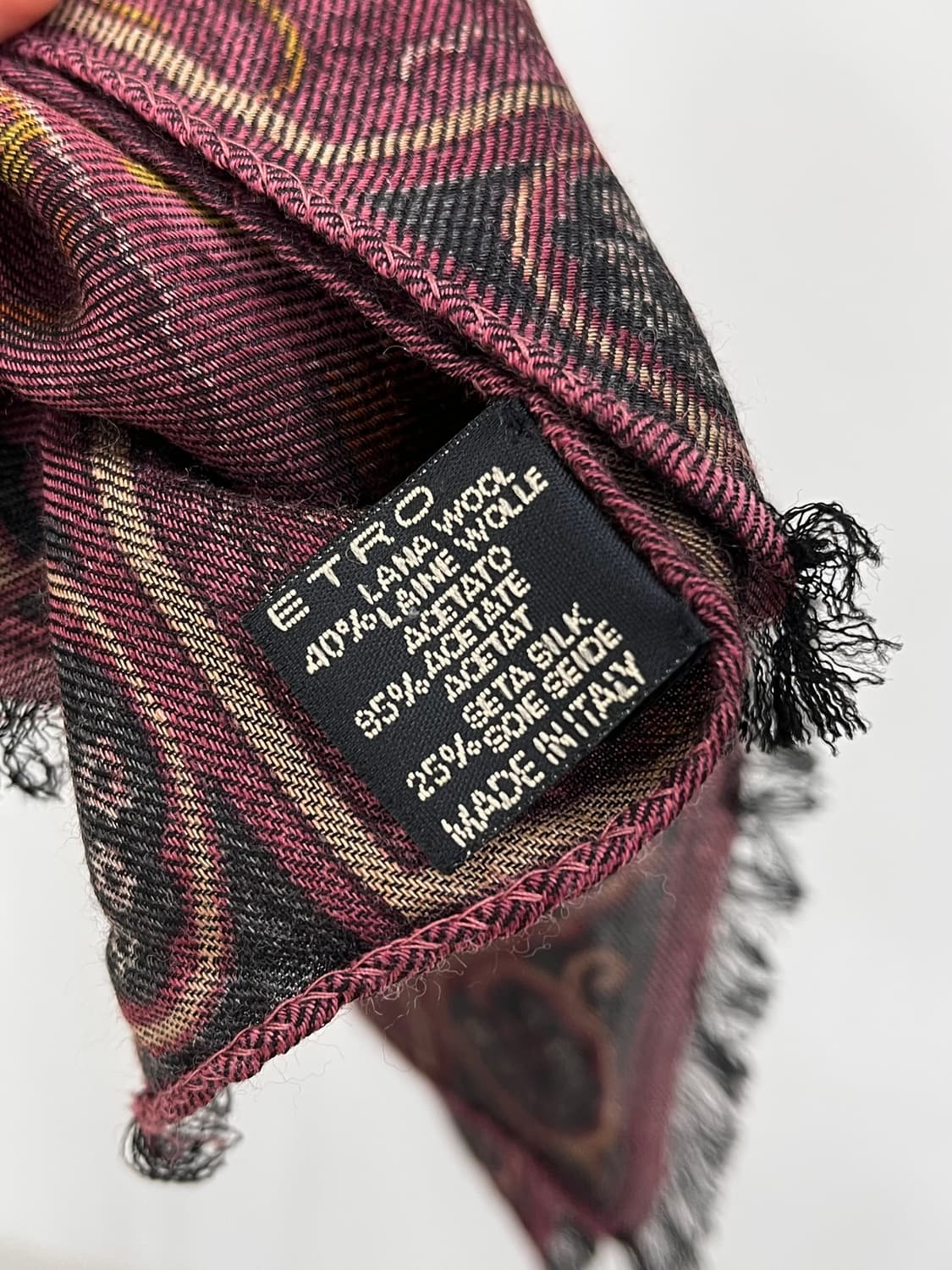 에트로 울실크 머플러 상품이미지7