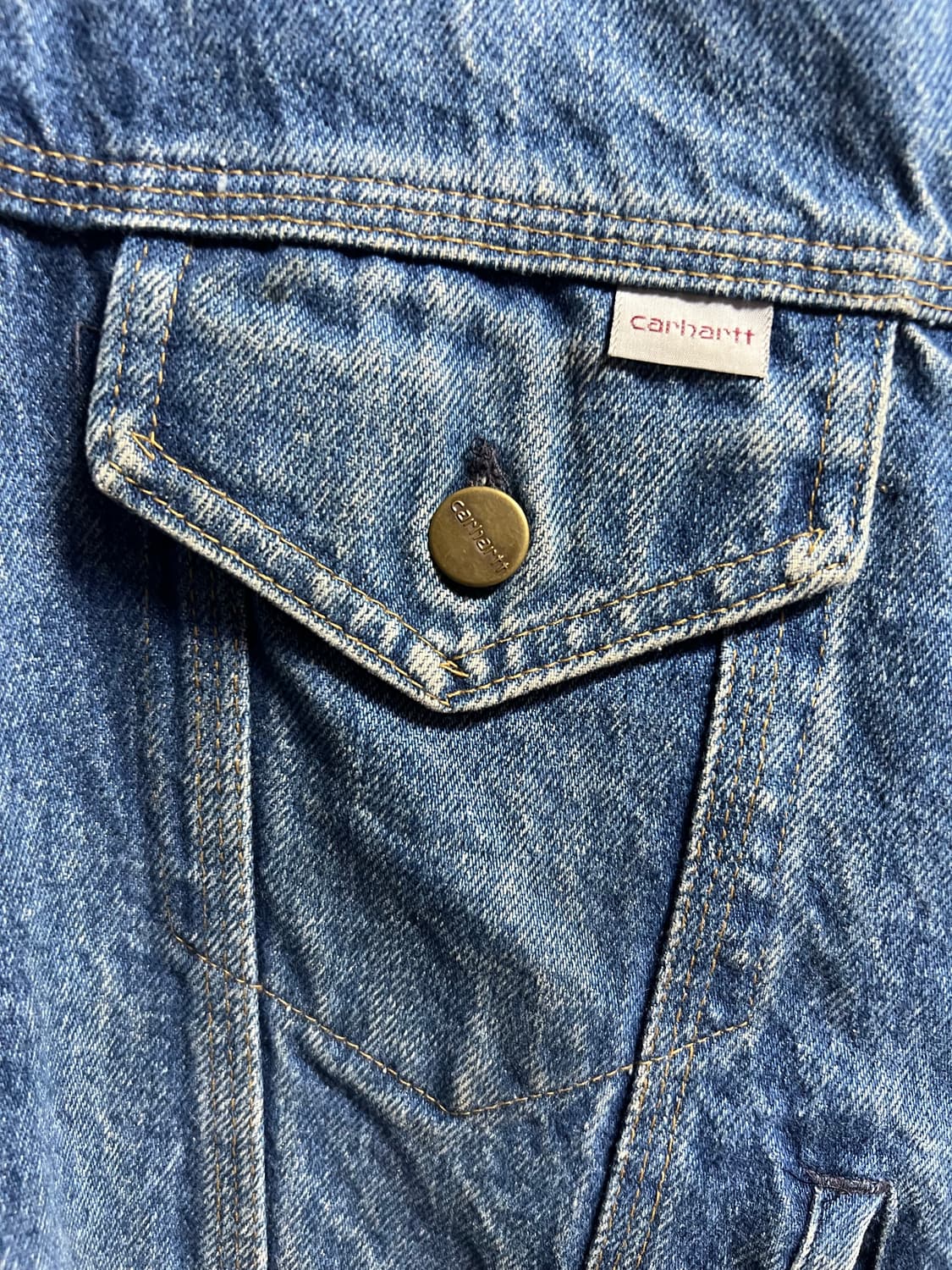 빈티지 90‘s 칼하트 데님자켓 상품이미지3