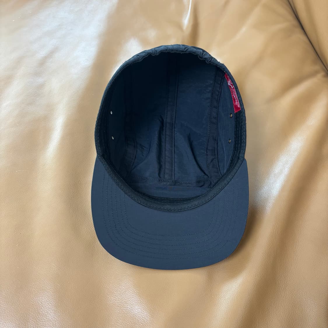 슈프림 캠프캡 모자 박스로고  블랙 상품이미지6