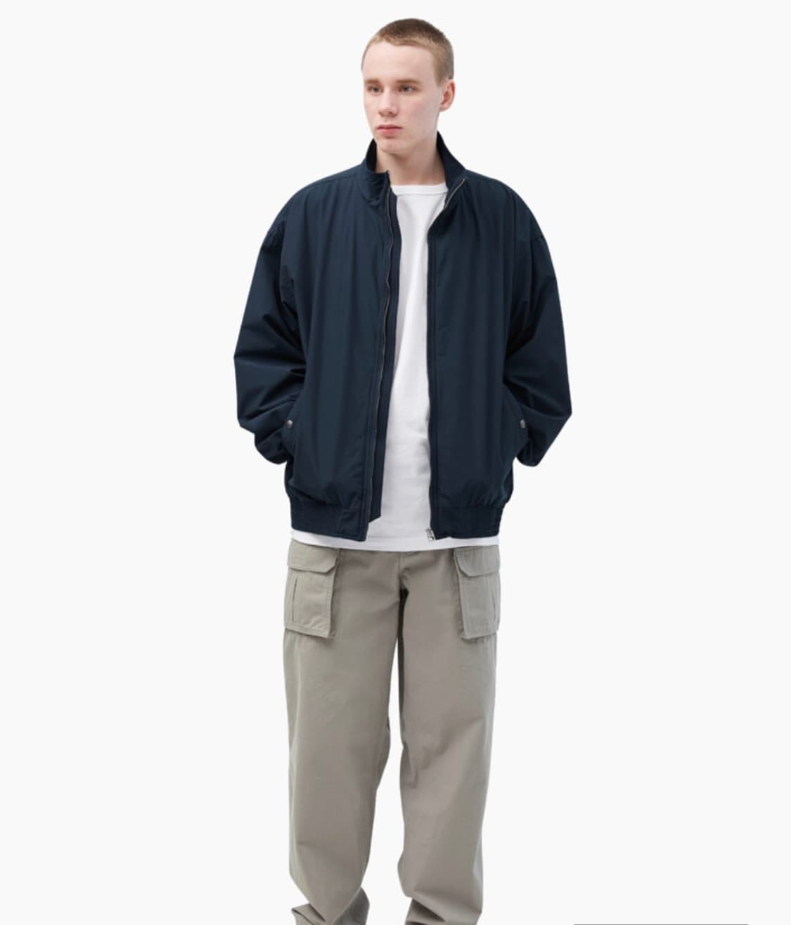 카키스 위켄드 자켓 네이비 M 상품이미지6