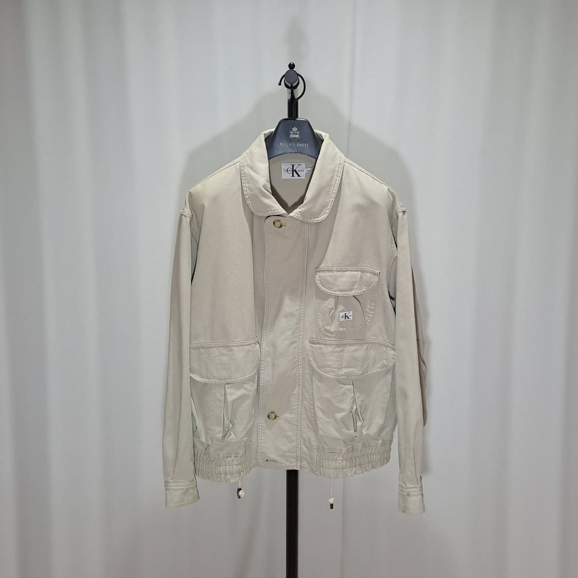 (택포) 90's 캘빈클라인 입체포켓 숏자켓 100-105 B470 상품이미지1