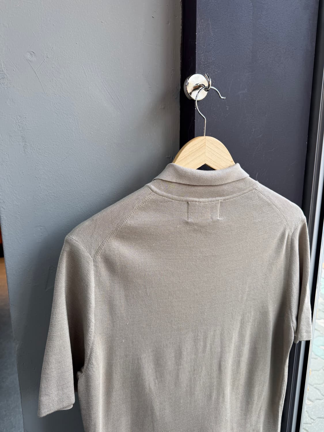 100/ 솔리드옴므 20SS 실크 니트 반팔 상품이미지6