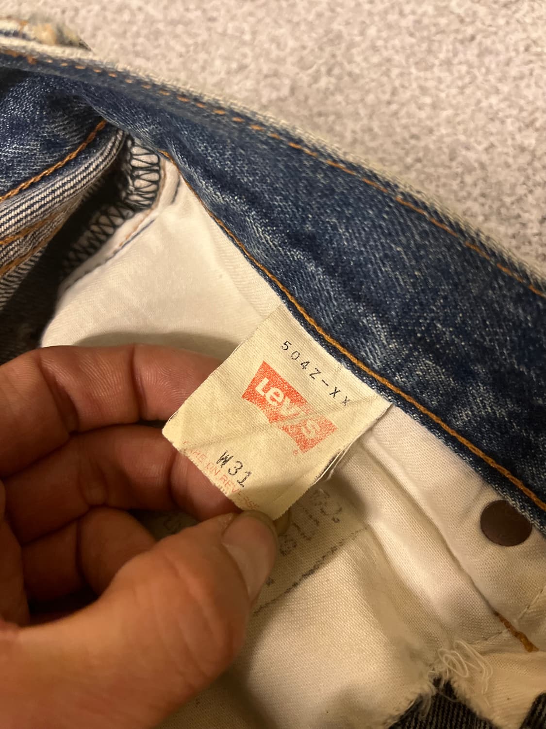 90's 리바이스 빅E 504z 상품이미지3