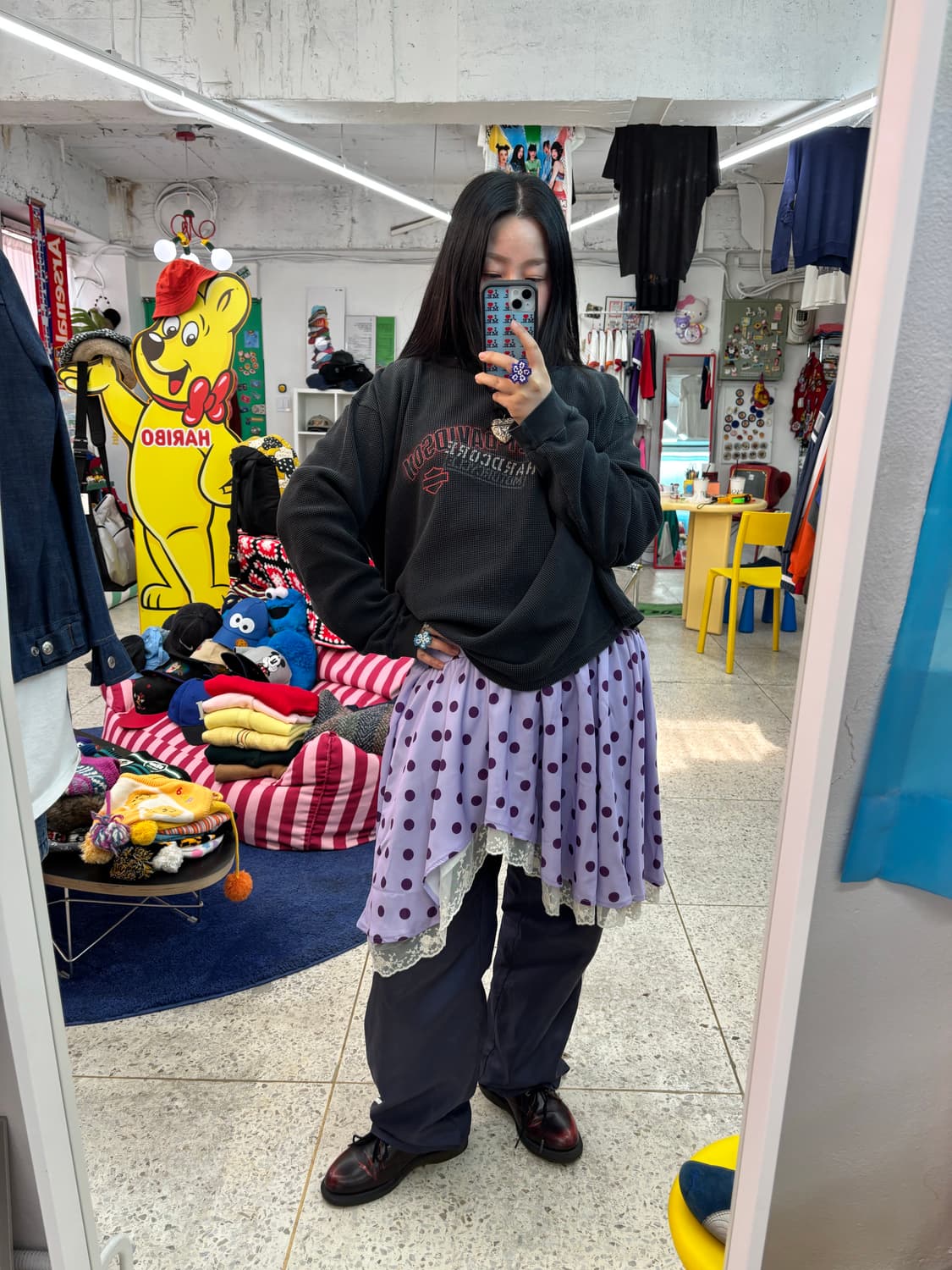 Vintage Harley Davidson Waffle T 상품이미지10