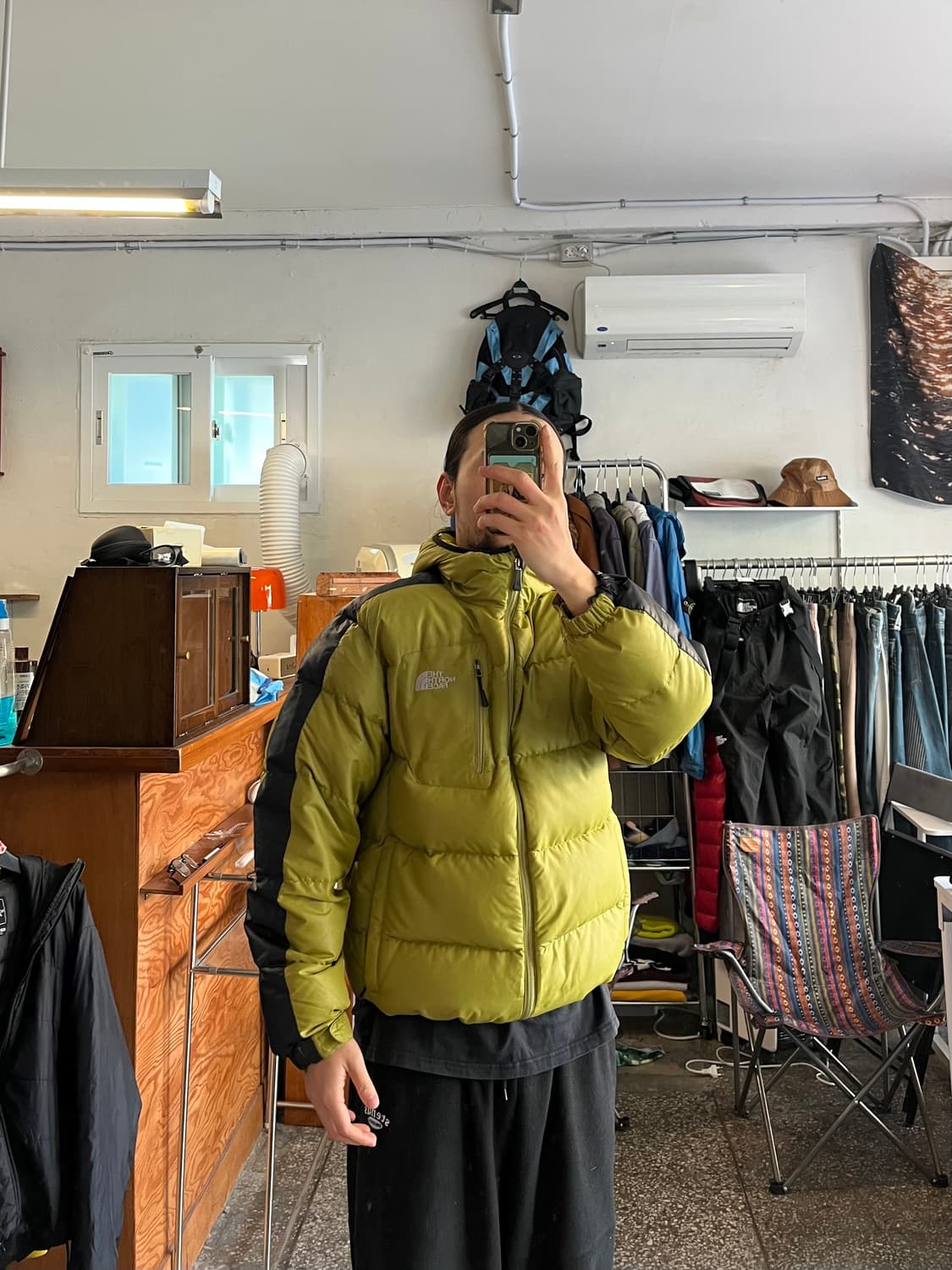 노스페이스 타호 고프코어 후드패딩 상품이미지2