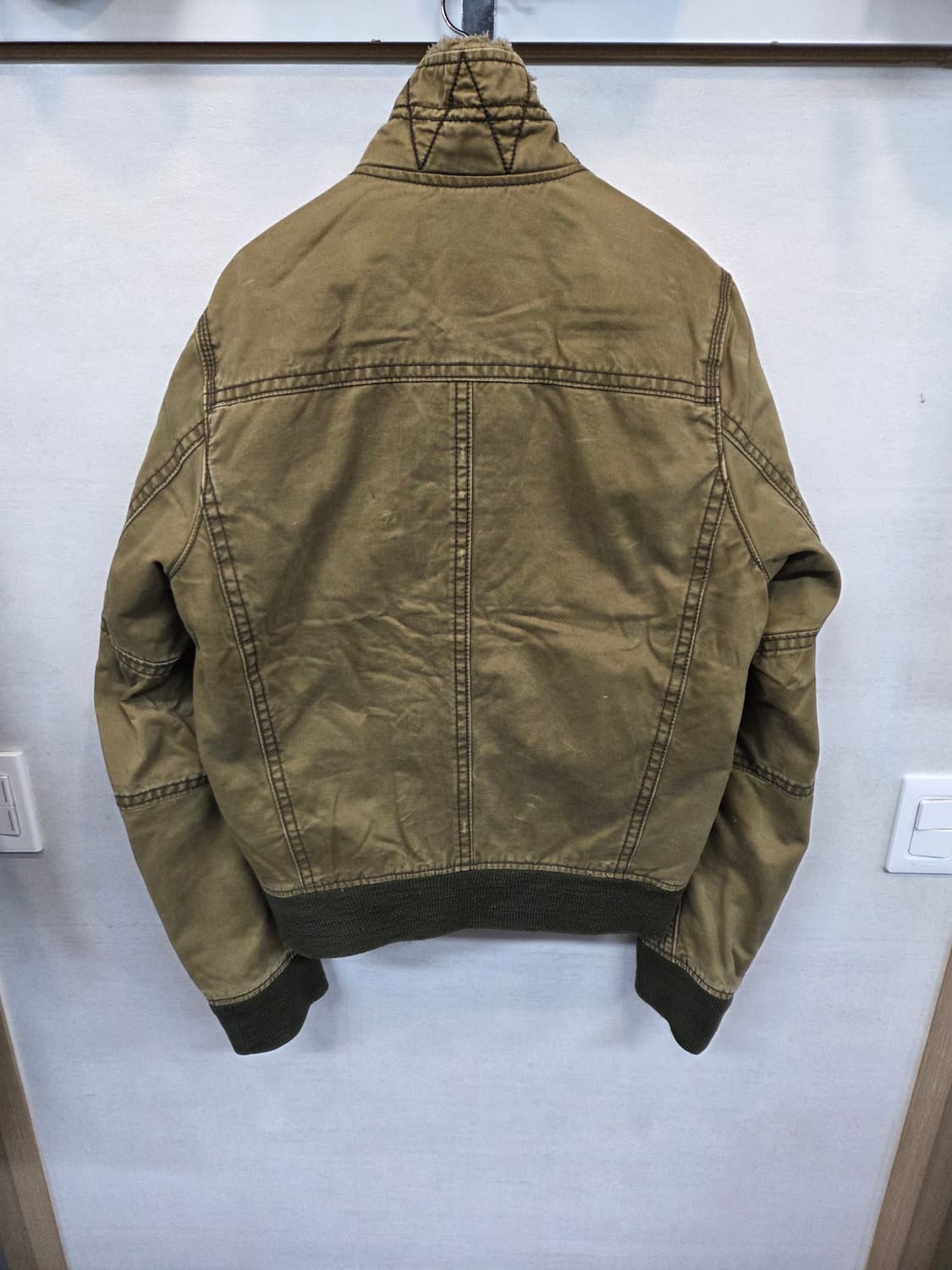 아베크롬비 빈티지 아담스 마운틴 셰르파 누빔 자켓 L 상품이미지2