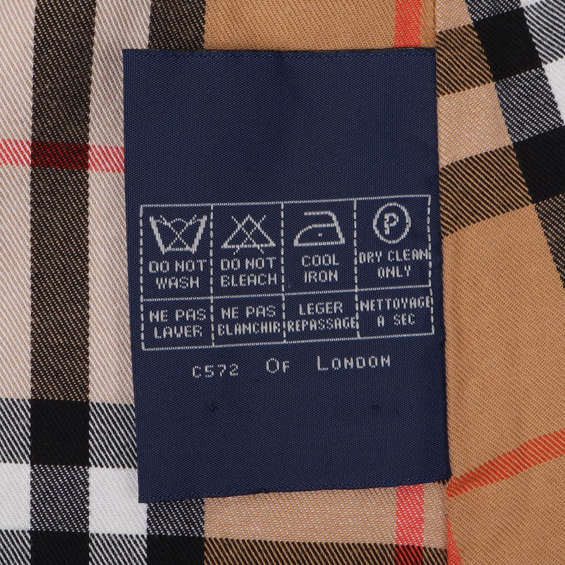 버버리 브라운 싱글 발마칸 코트 상품이미지10