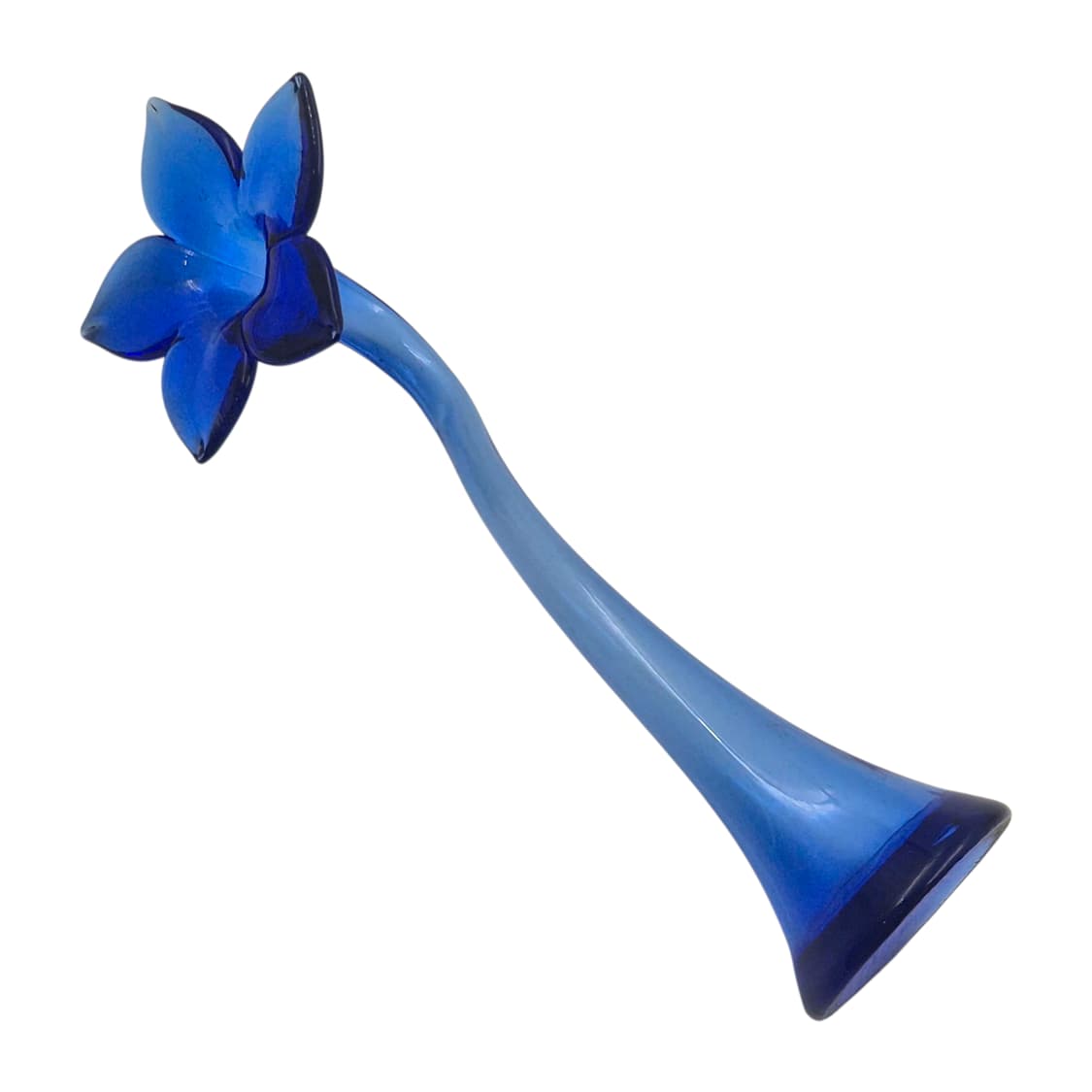 70s 야마나카 핸드블로운 퍼플 꽃송이 홀더 상품이미지5