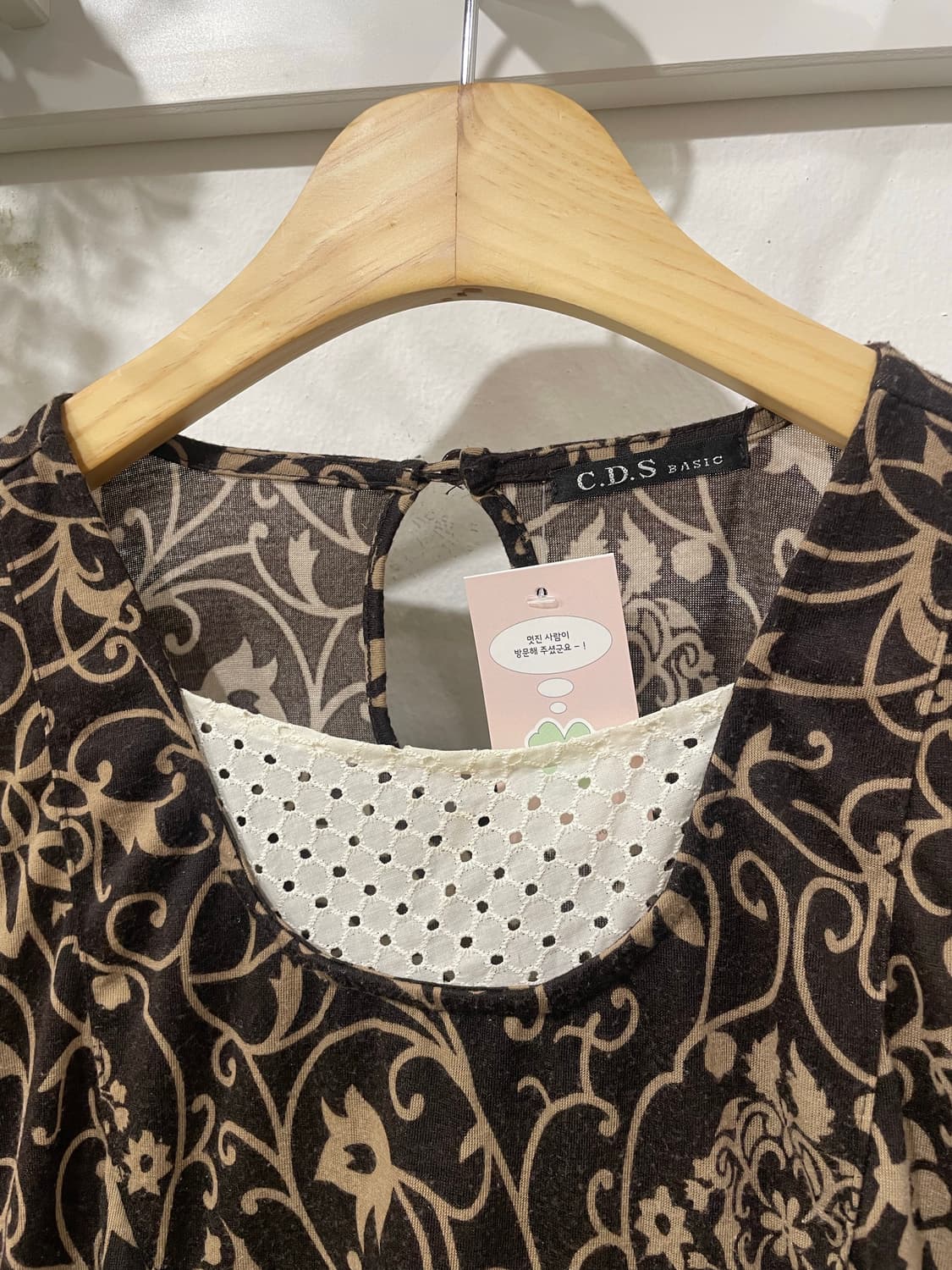 Oriental layered T-shirt 상품이미지8