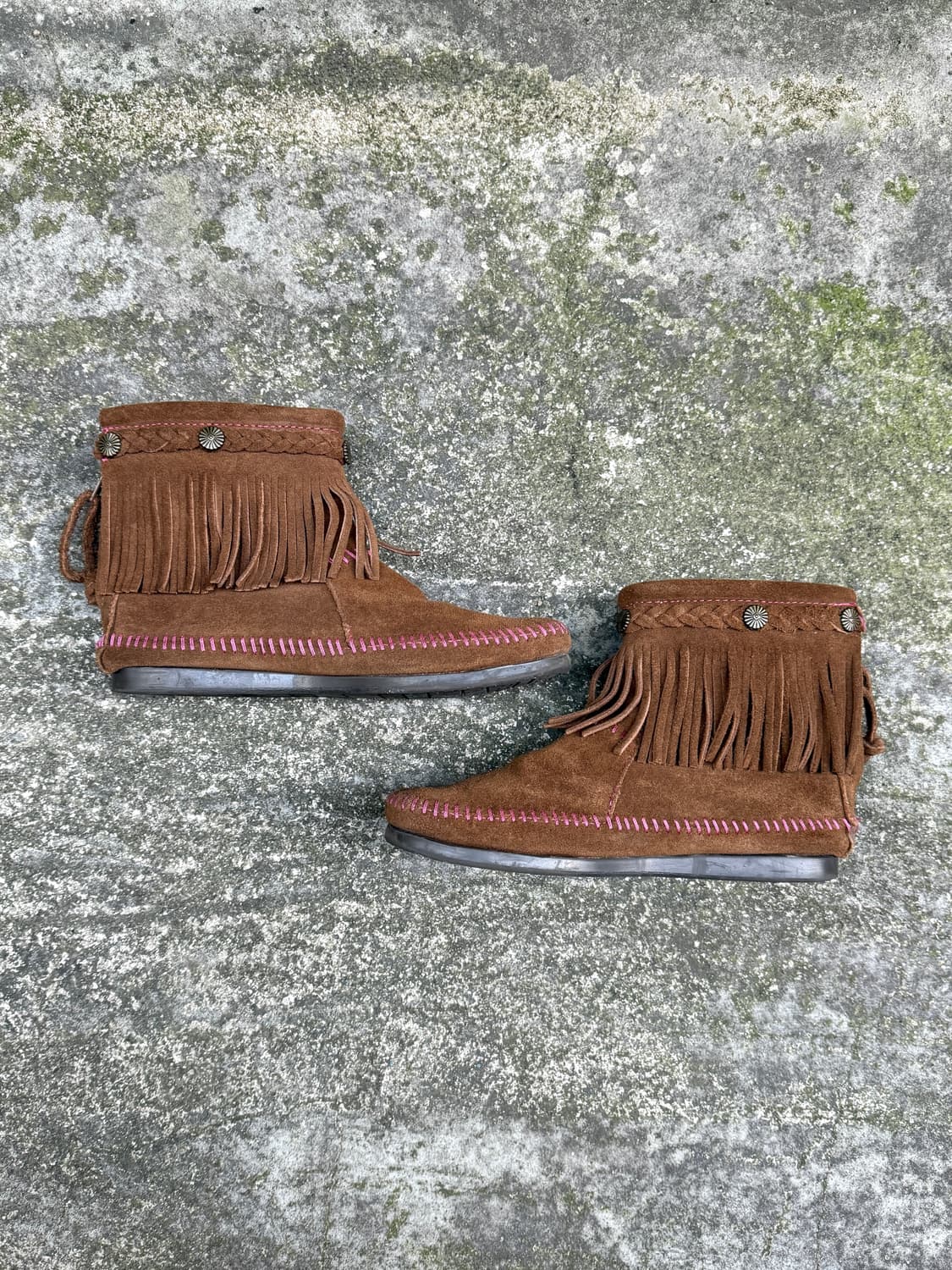 미네통카 X 아트모스 프린지 부츠 상품이미지9