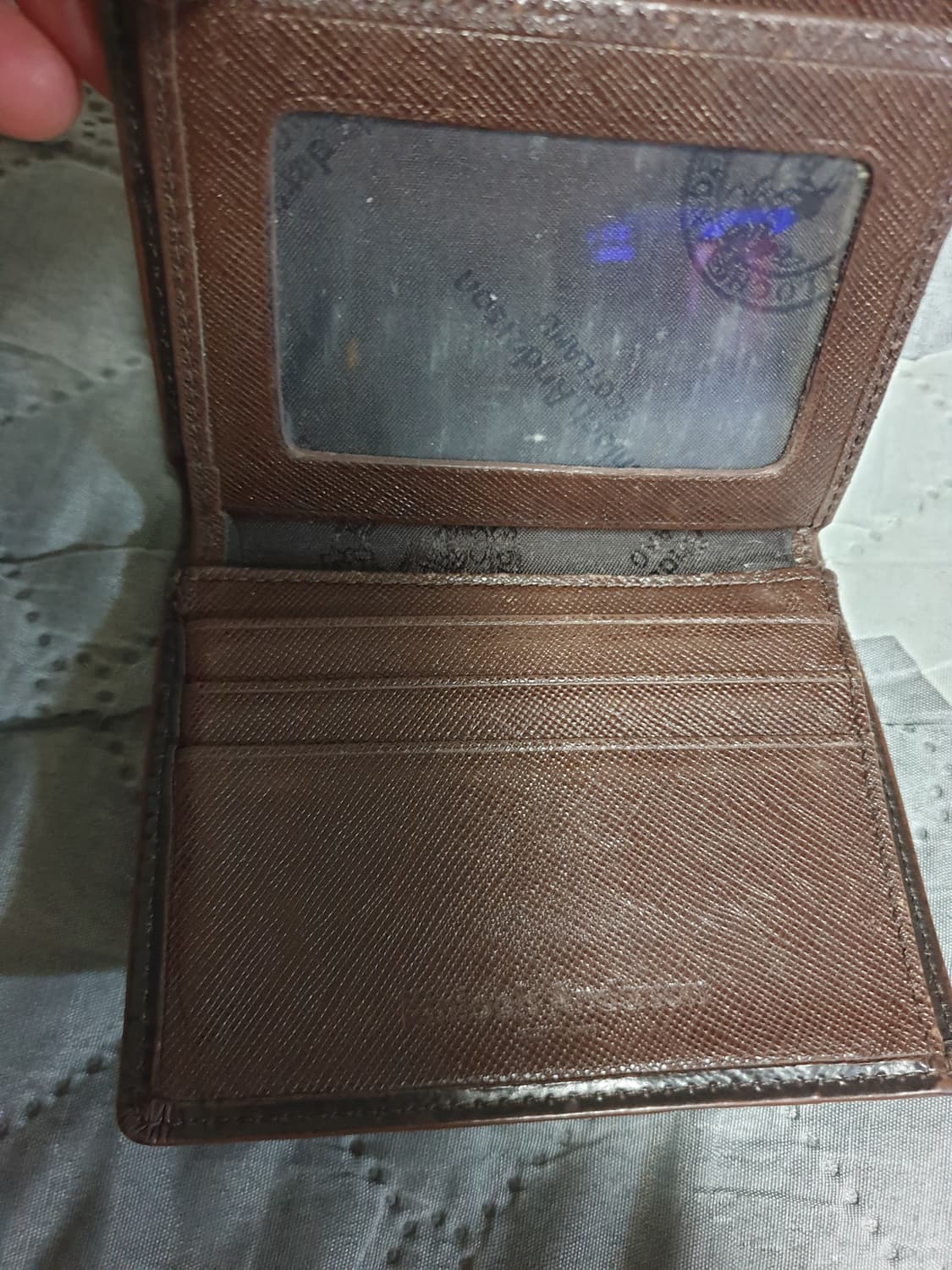 킨록앤더슨 천연소가죽 클래식 반지갑 브라운 상품이미지4