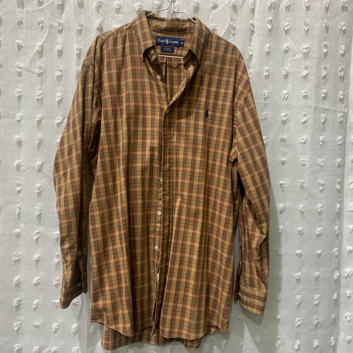 폴로 랄프로렌 타탄 자카드 셔츠 상품이미지1